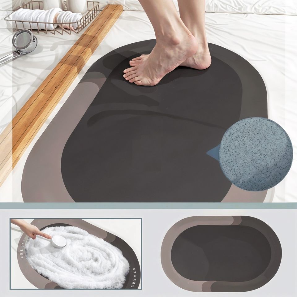 Tapete Antideslizante De Baño Absorbente